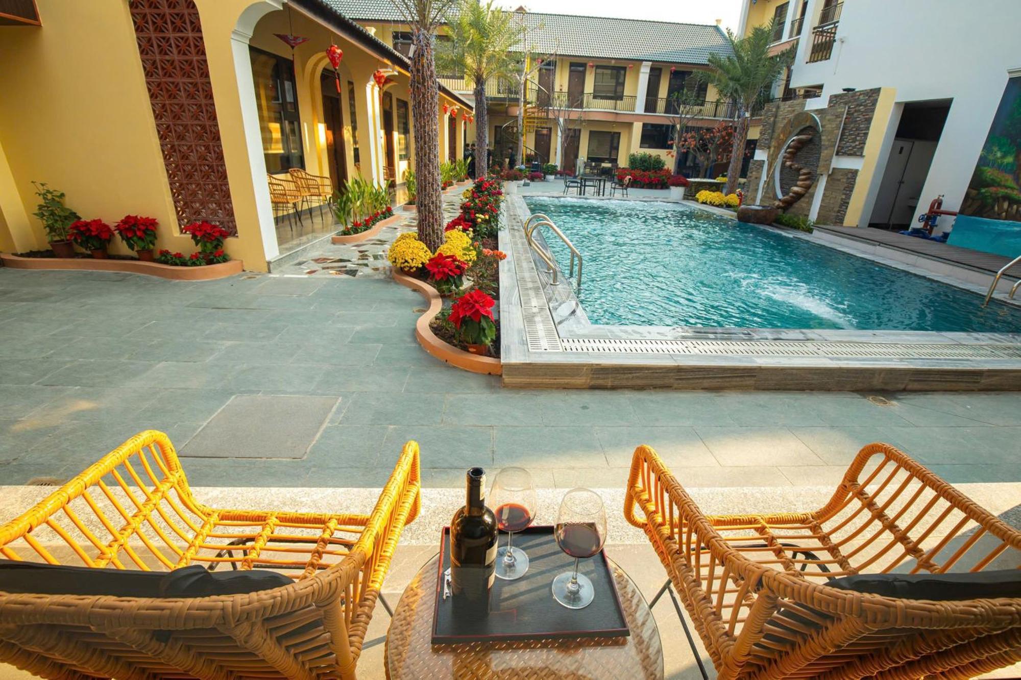 Tam Coc Center Luxury Hotel & Villa Нин Бин Екстериор снимка