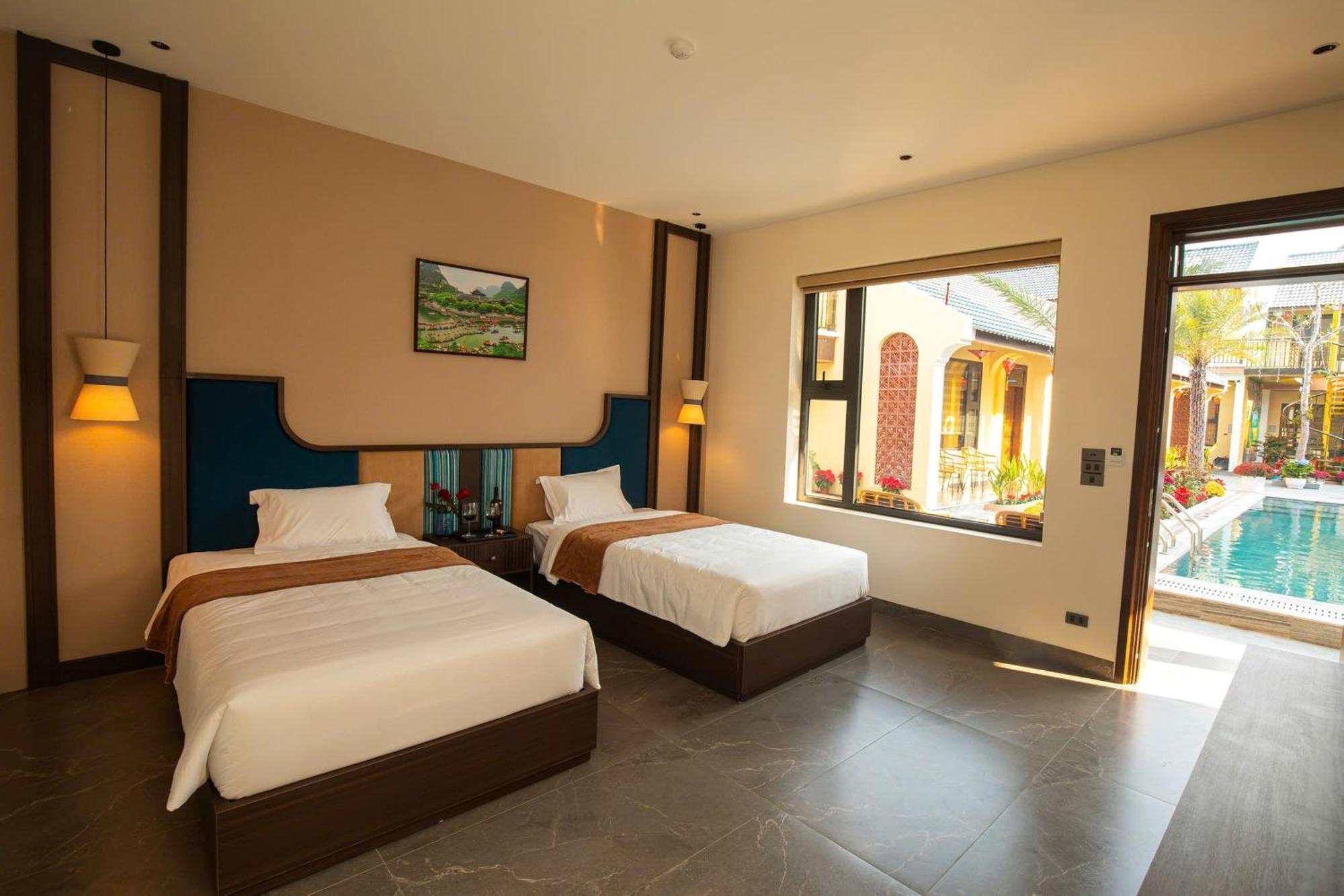 Tam Coc Center Luxury Hotel & Villa Нин Бин Екстериор снимка